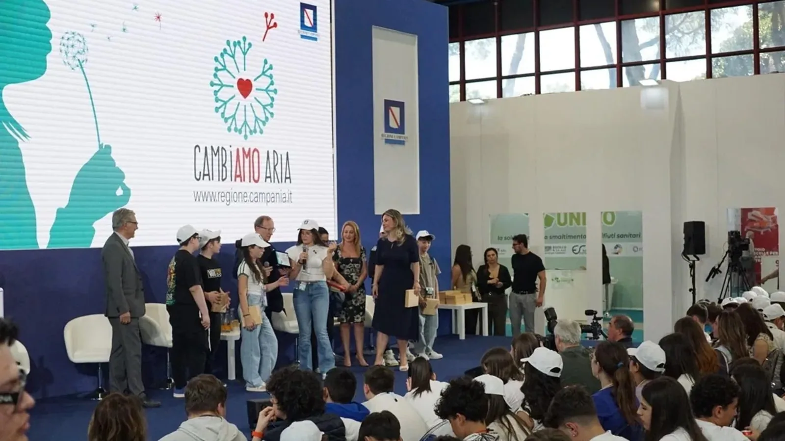 Foto del comunicato: Al via domani alla Stazione Marittima di Napoli il Green Med 2026. Taglio del nastro con il viceministro dell'Ambiente, Vannia Gava