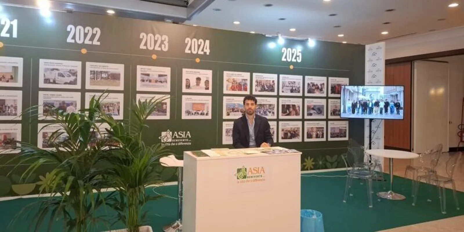 Foto del comunicato: Asia presenta il sistema Tarip al Green Med Expo & Simposium di Napoli