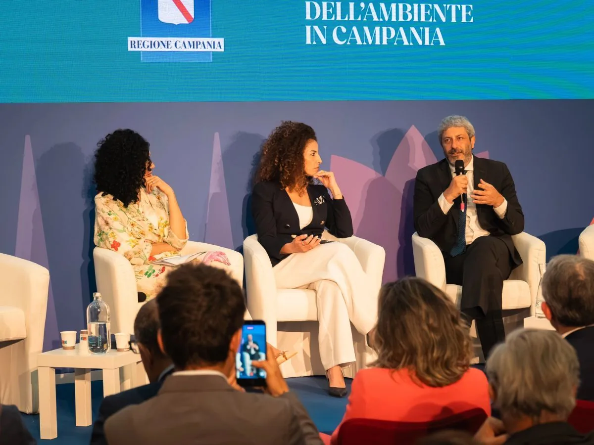 Convegno sul palco del Green Med 2026