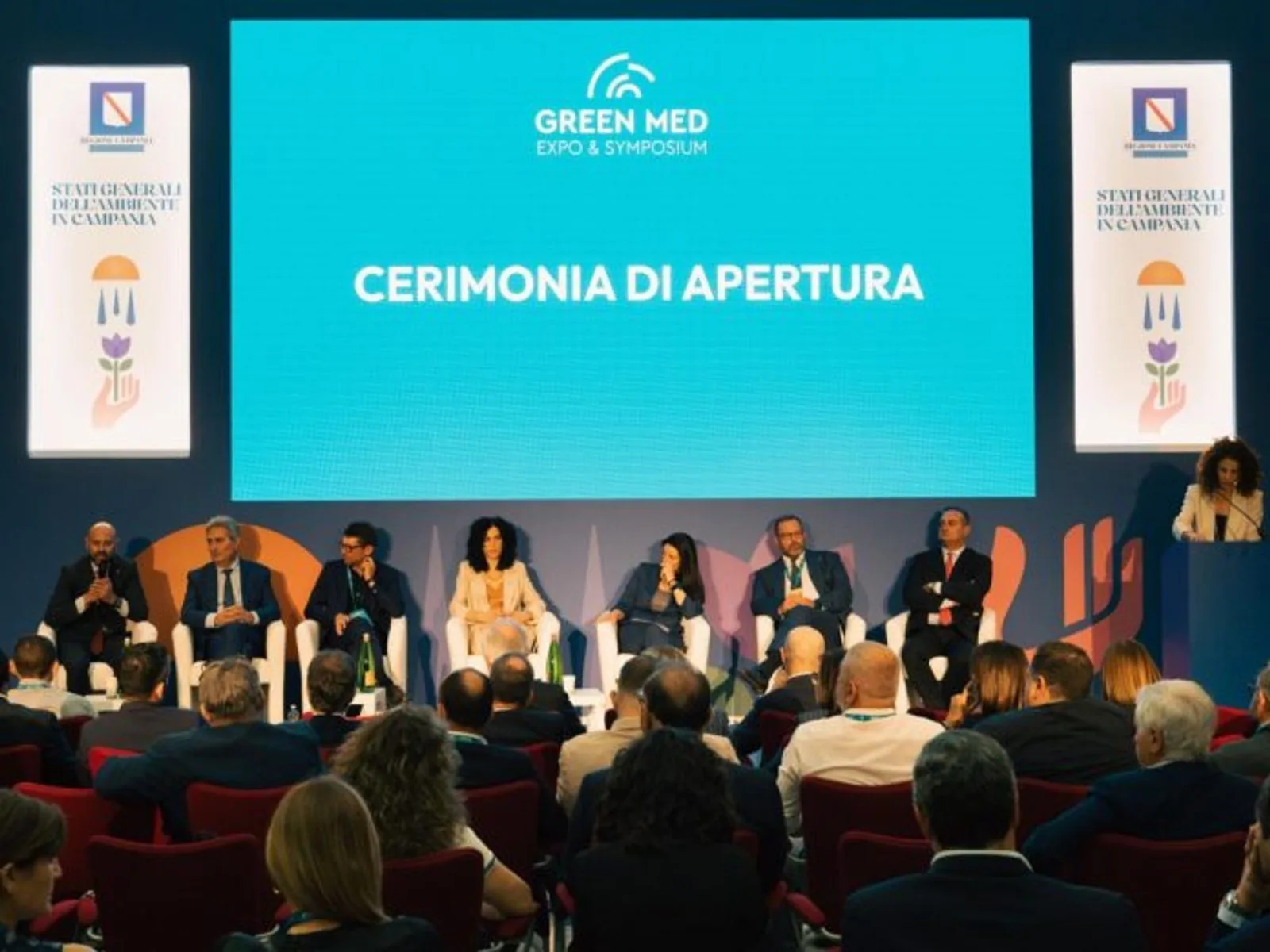 Foto del comunicato: Green Med, iniziata a Napoli la settima edizione. Viceministro Gava: "Il Mezzogiorno protagonista della transizione ecologica del Paese"