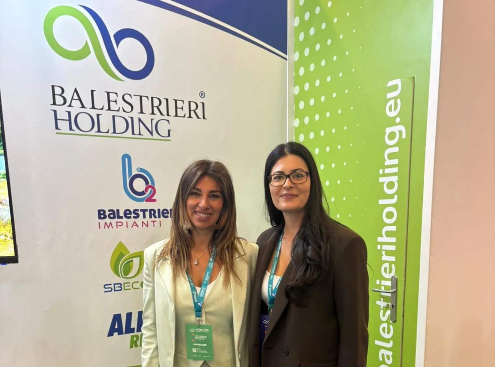 Foto del comunicato: IL GRUPPO BALESTRIERI PROTAGONISTA A GREEN MED EXPO & SYMPOSIUM: UN'OFFERTA INTEGRATA PER LA TRANSIZIONE ECOLOGICA E L'ECONOMIA CIRCOLARE